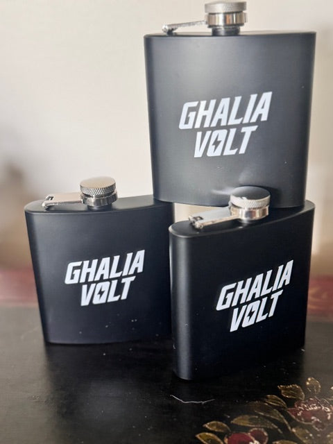 Ghalia Volt - Flask w/ GV Logo