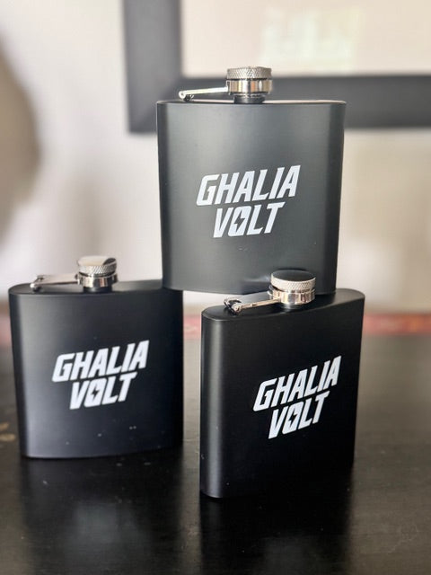 Ghalia Volt - Flask w/ GV Logo